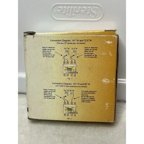 New Zinwell Sam-4402-3A 4 X 4 Multi-Switch 950-1450 MHz DirectTV - Picture 5 of 5